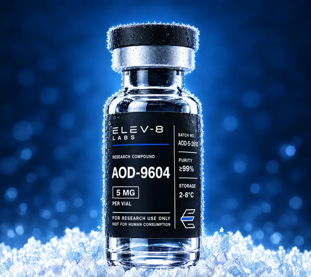 AOD-9604 – Elev-8 Labs research vial