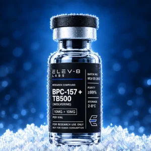 BPC-157/TB-500 (10mg+10mg) – Elev-8 Labs research vial