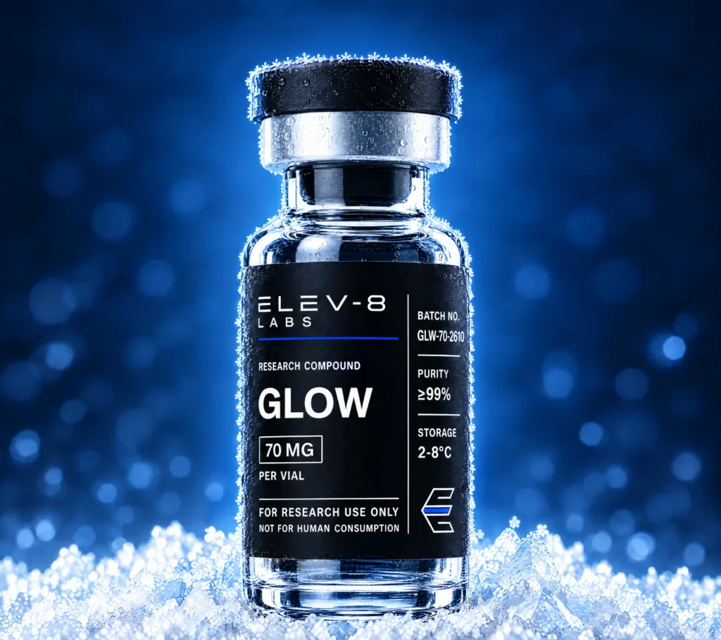 GLOW – Elev-8 Labs research vial