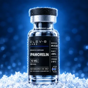Ipamorelin – Elev-8 Labs research vial