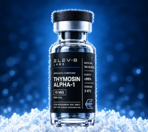Thymosin Alpha-1 – Elev-8 Labs research vial
